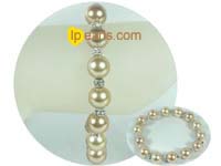 10mm shell pearls jewelry bracelet
