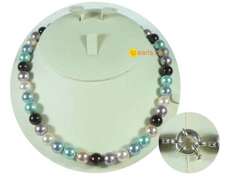discount colorful shell pearl necklace from China