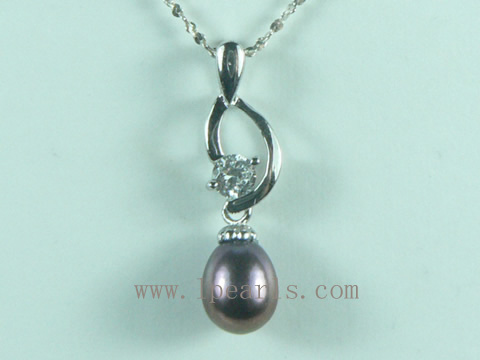 6*8mm rice freshwater pearl pendant wholesale