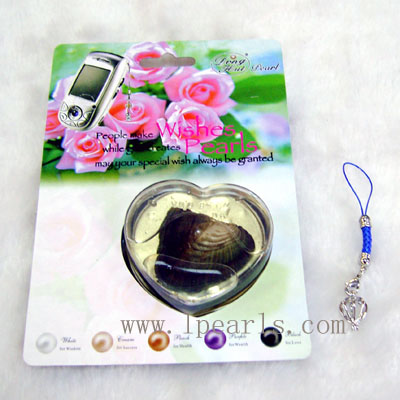 freshwater pearl mobile phone charms 100pcs(one carton)