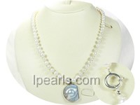 7-8mm cultured freshwater jewelry pearl necklace