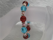 colourful crystals  jewelry bracelet