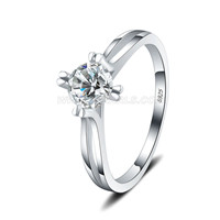 Timeless Love solid 925 sterling silver ring for women