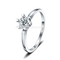925 sterling silver shining cubic zircon women rings