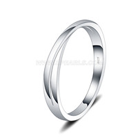 S925 sterling silver simple love ring for women