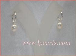 8-9mm freshwater pearls jewelry sterling earring