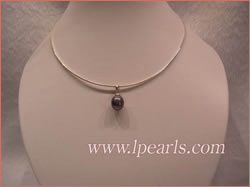 black tear drop jewelry pearl pendant