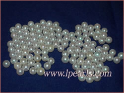 5-5.5mm Chinese akoya loose jewelry pearls,AAA+ grade