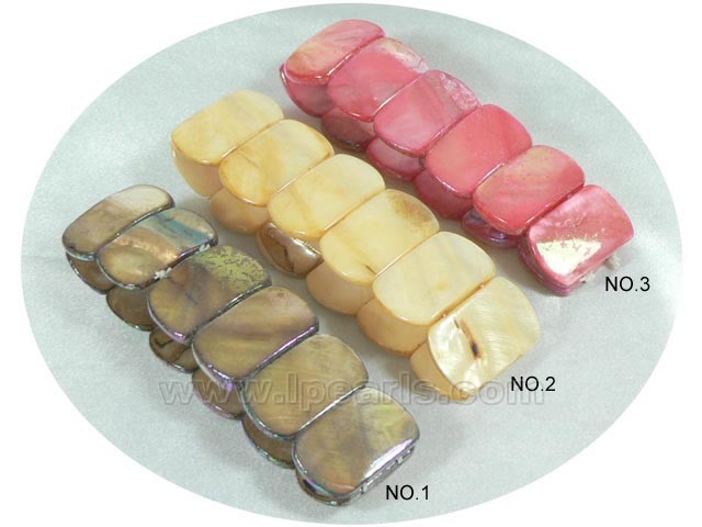 shell bracelet,different colors