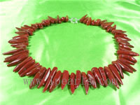 6*30mm capsicum shape jewelry necklace