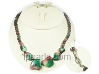Multi-colors jasper beads necklace jewelry wholesale