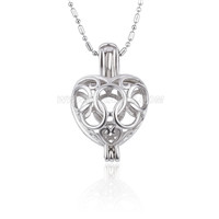 5pcs heart shape 18K GP pendant accessories on wholesale