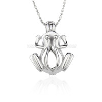 5pcs frog shape 18K GP pendant accessories on wholesale