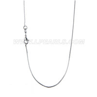 wholesale silver plated S shape necklace chain 16" 18" 50pcs
