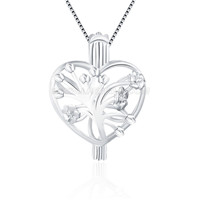 Latest 925 sterling silver heart locket pendant
