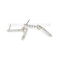 Fashion 925 sterling silver women earrings fitting