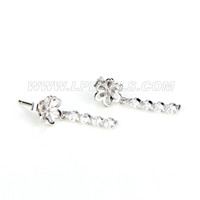 925 sterling silver CZ earrings fitting for women