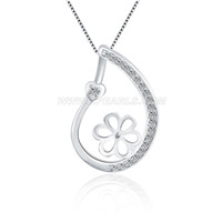 wholesale Water Drop 925 sterling silver pendant accessories