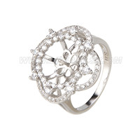 wholesale 925 sterling silver pearl rings accessory