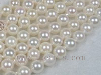 16-inch 6.5-7mm white akoya pearl strands