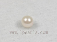 white 7-7.5mm AA Grade round akoya loose pearls wholesale