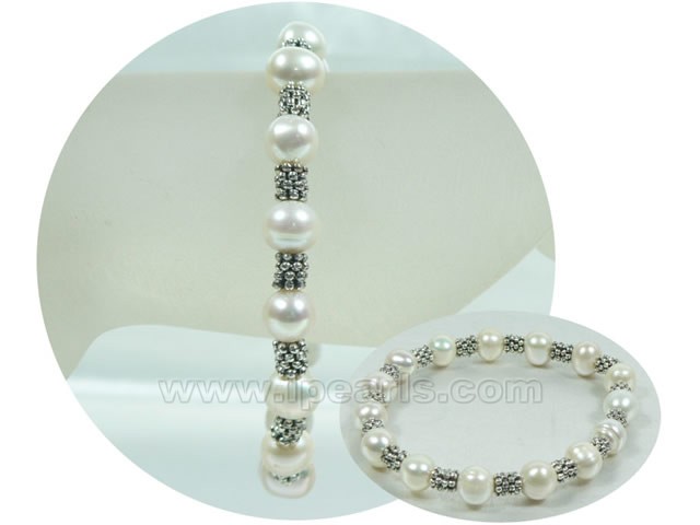 8-9mm potato pearl jewelry elasticity bracelet