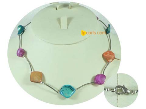 Shell beads jewelry necklace