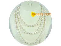 wholesale 10-11mm white freshwater pearl necklace