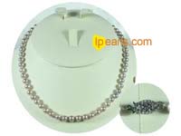 5-6mm purple potato freswhater pearl necklace on wholesale