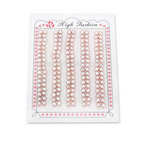 4.5-5mm AAA purple bread-shape freshwater loose pearl 90 pairs