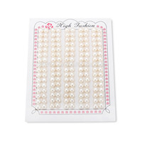 5-5.5mm AAA white bread-shape freshwater loose pearl 80 pairs