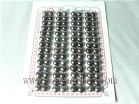 6-6.5mm AAA wine red  bread-shape freshwater loose pearl