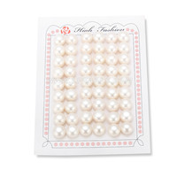 9.5-10mm AAA white bread-shape freshwater loose pearl 27 pairs