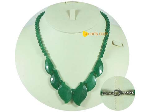 wholesale green jasper necklace jewelry