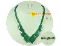 wholesale green jasper necklace jewelry