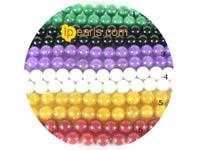 5 pieces 12mm different color jade strand on wholesale