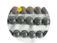 wholesale 5 pieces different color and different size lava stran