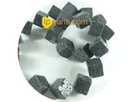 5 pieces 12mm beefy volcanic lava cube strand on wholesale