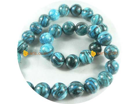 5 pieces 12mm blue veins strand on wholesale