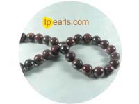 five pieces 12mm China poppy jasper strand on wholesale
