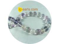five pieces 12mm flourite strand on wholesale