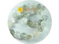 five pieces 12mm green labradorite strand on wholesale