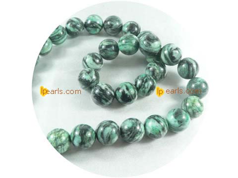 five pieces 12mm green veins strand on wholesale
