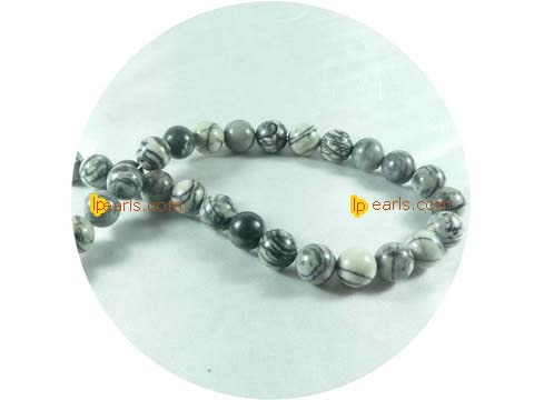 5 pieces 12mm network stone strand on wholesale