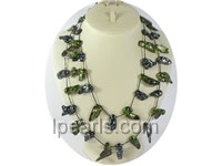 wholesale 48" 13*25mm blister freshwater pearl necklace