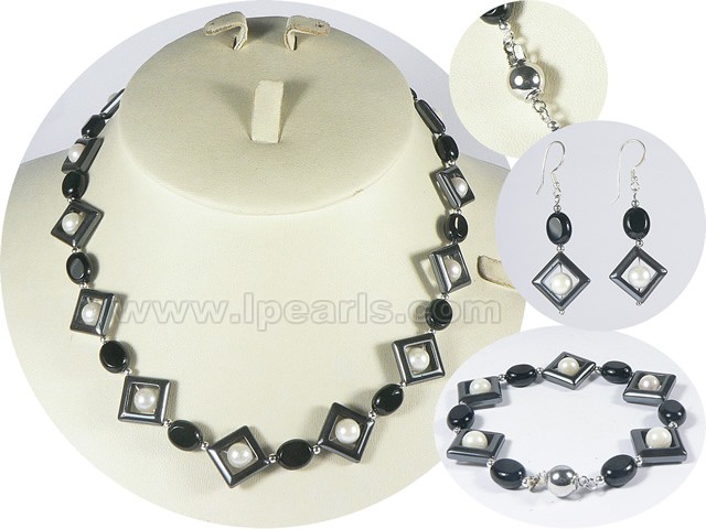 wholesale 6.5-7mm white akoya pearl sets